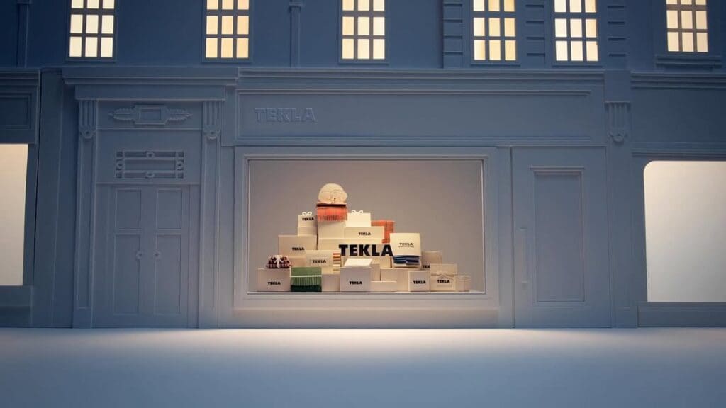 Tekla Christmas Stop Motion Animation